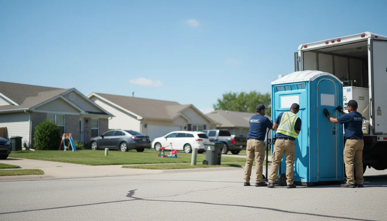 Standard Porta Potty Rentals in Pekin, IL near me